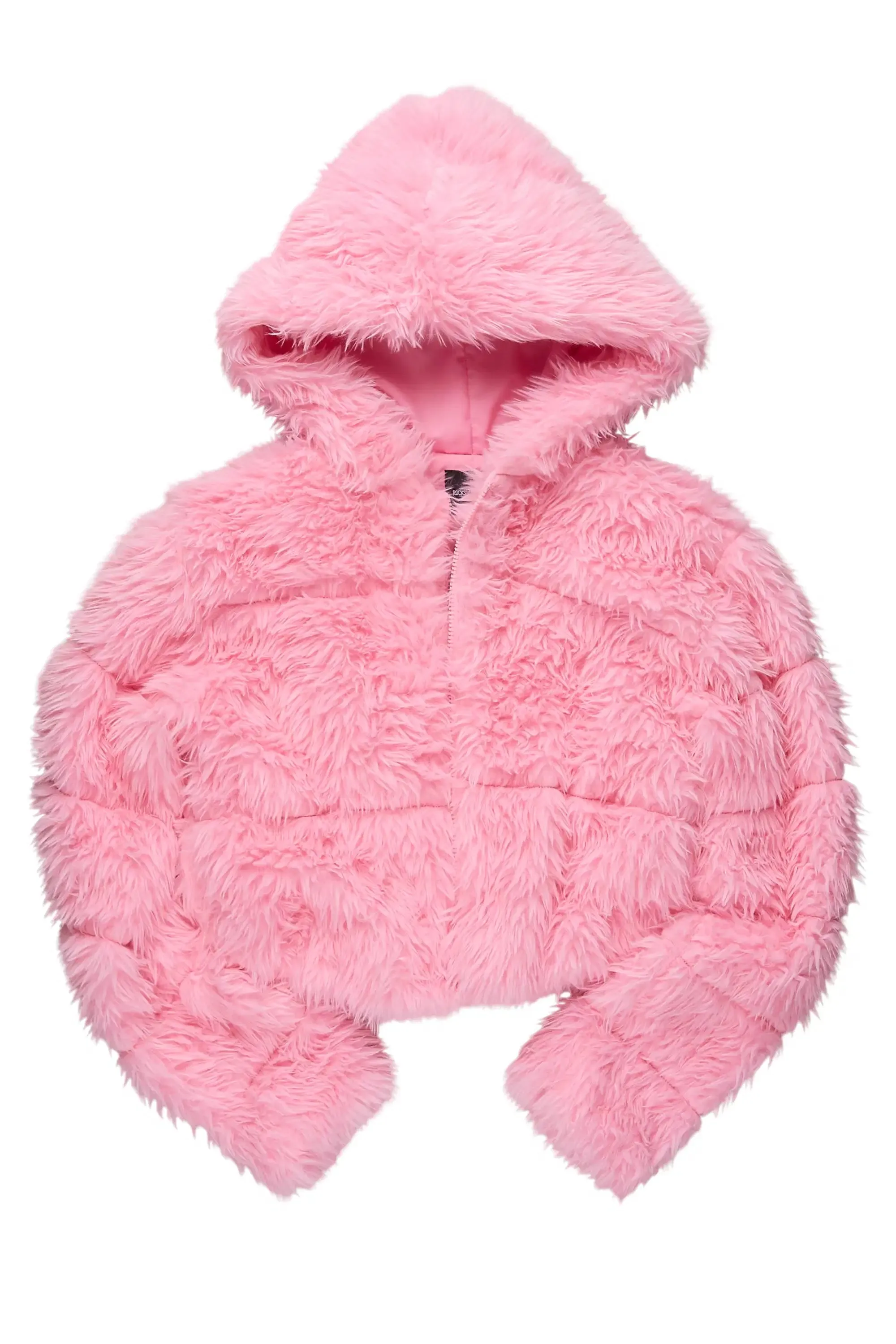 Kristin Pink Fur Jacket sold by Rockstar Original product image thumbnail 2