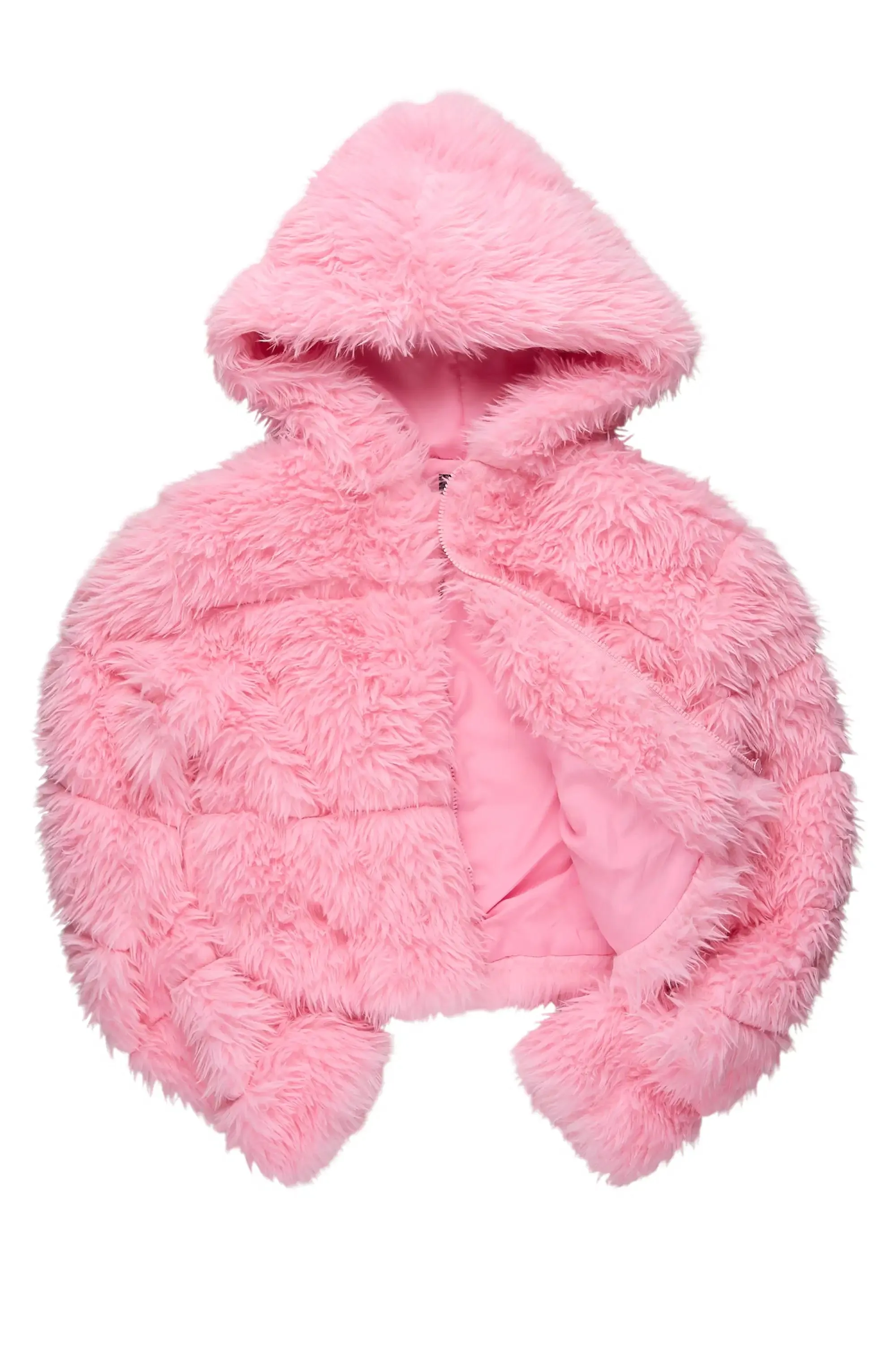 Kristin Pink Fur Jacket sold by Rockstar Original product image thumbnail 4