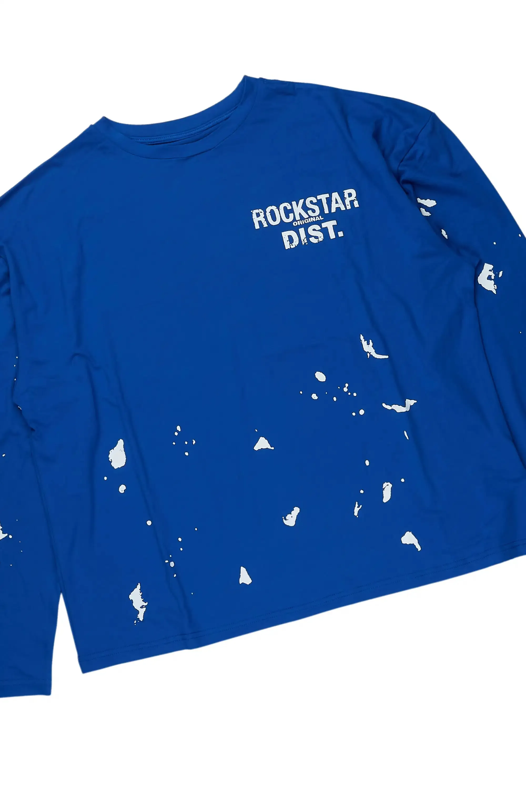 Living For It Royal Blue Long Sleeve Legging Set sold by Rockstar Original product image thumbnail 5