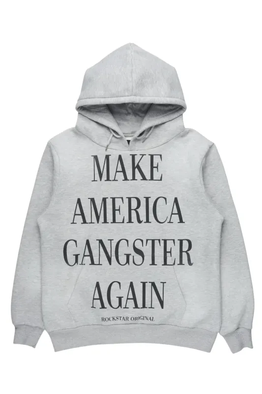 Drake Heather Grey Graphic Hoodie sold by Rockstar Original