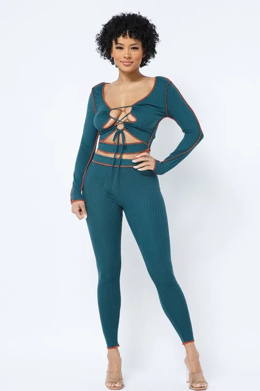 Giavannah Hunter Green Matching Set sold by Rockstar Original