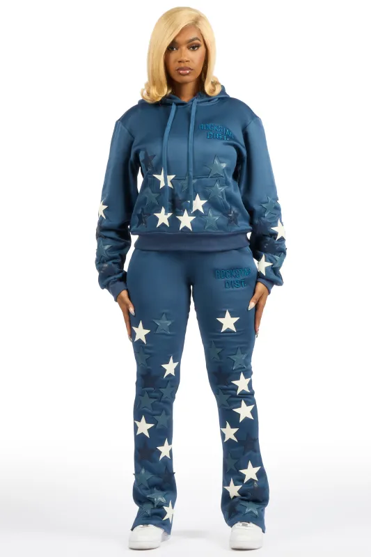 Starlena Blue Stacked Track Set sold by Rockstar Original