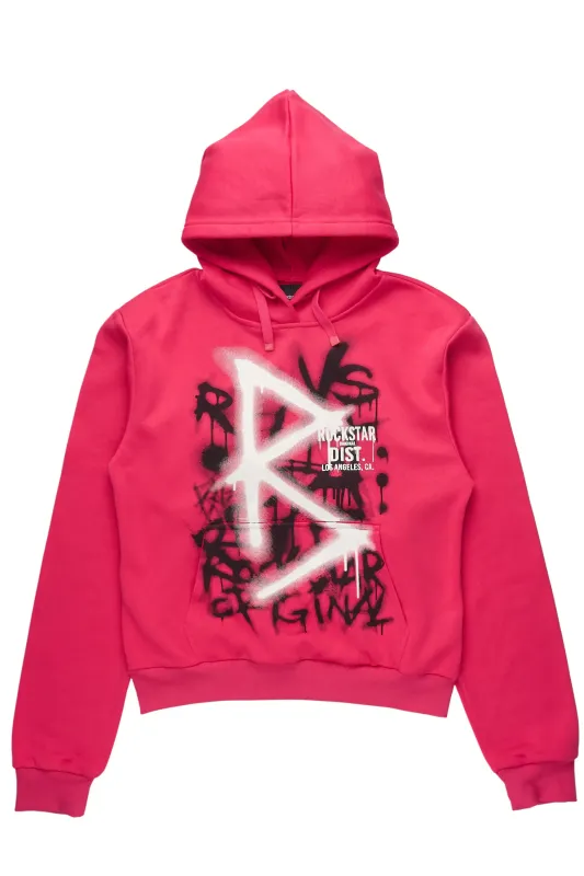 Nahomy Hot Pink Oversized Hoodie sold by Rockstar Original
