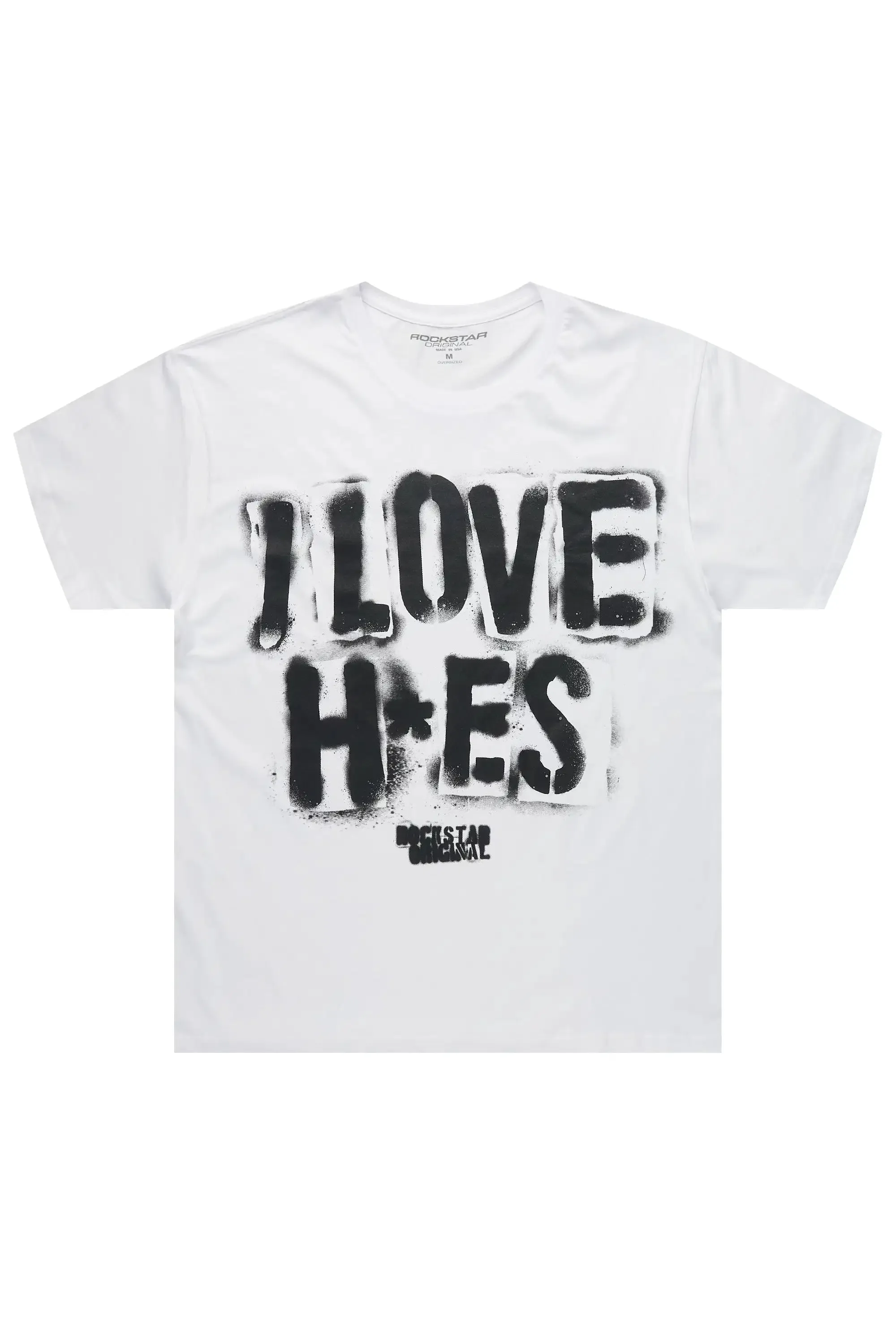 Banyan 2.0 White Oversized Graphic T-Shirt sold by Rockstar Original