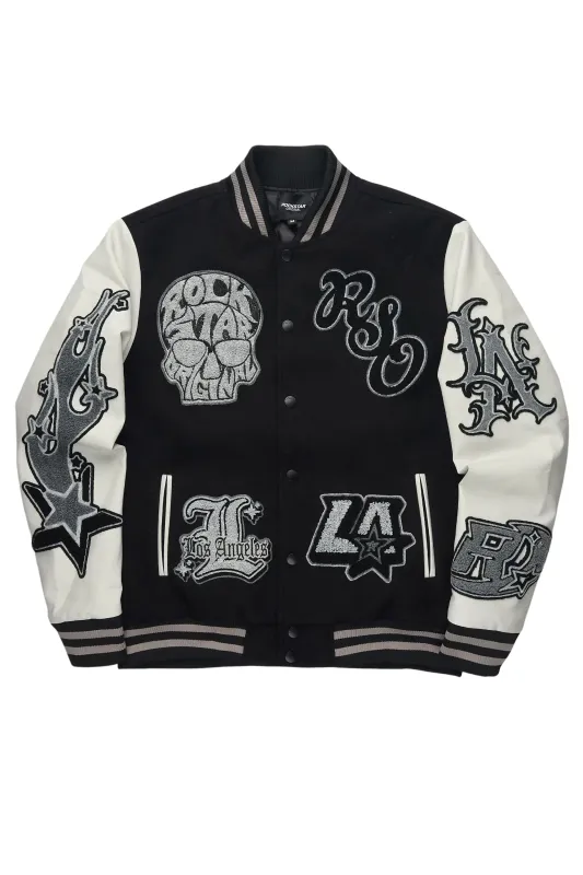 Legion Black Varsity Jacket sold by Rockstar Original