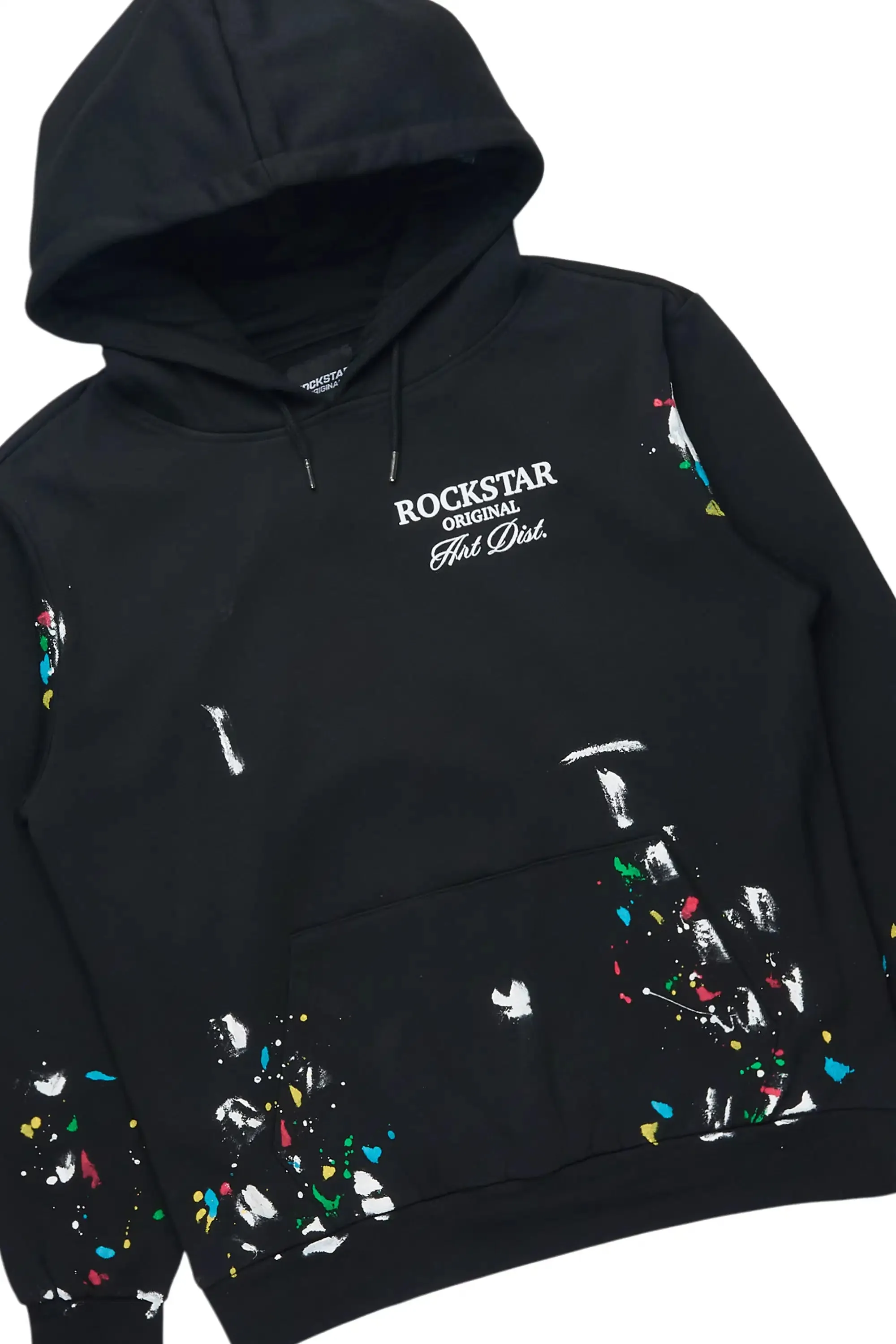 Art Dist 2.0 Black/Grey Hoodie/Stacked Flare Track Set sold by Rockstar Original product image thumbnail 2