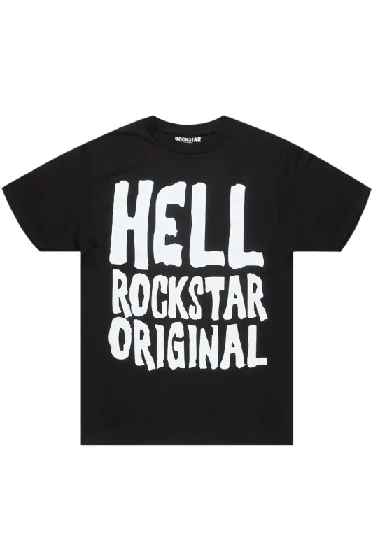 Theon Black Graphic T-Shirt sold by Rockstar Original
