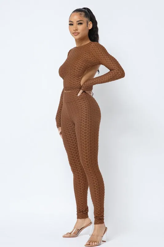 Jenifer Mocha Active Legging Set sold by Rockstar Original product image thumbnail 2