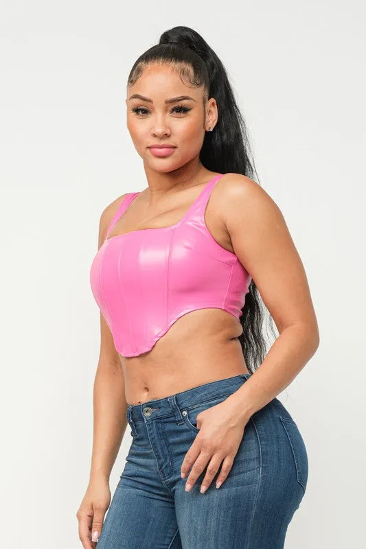 Janna Pink Tank Top sold by Rockstar Original product image thumbnail 2