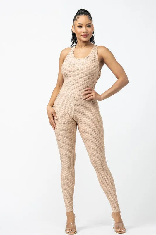 Tazoriah Mocha Jumpsuit made by Rockstar Original