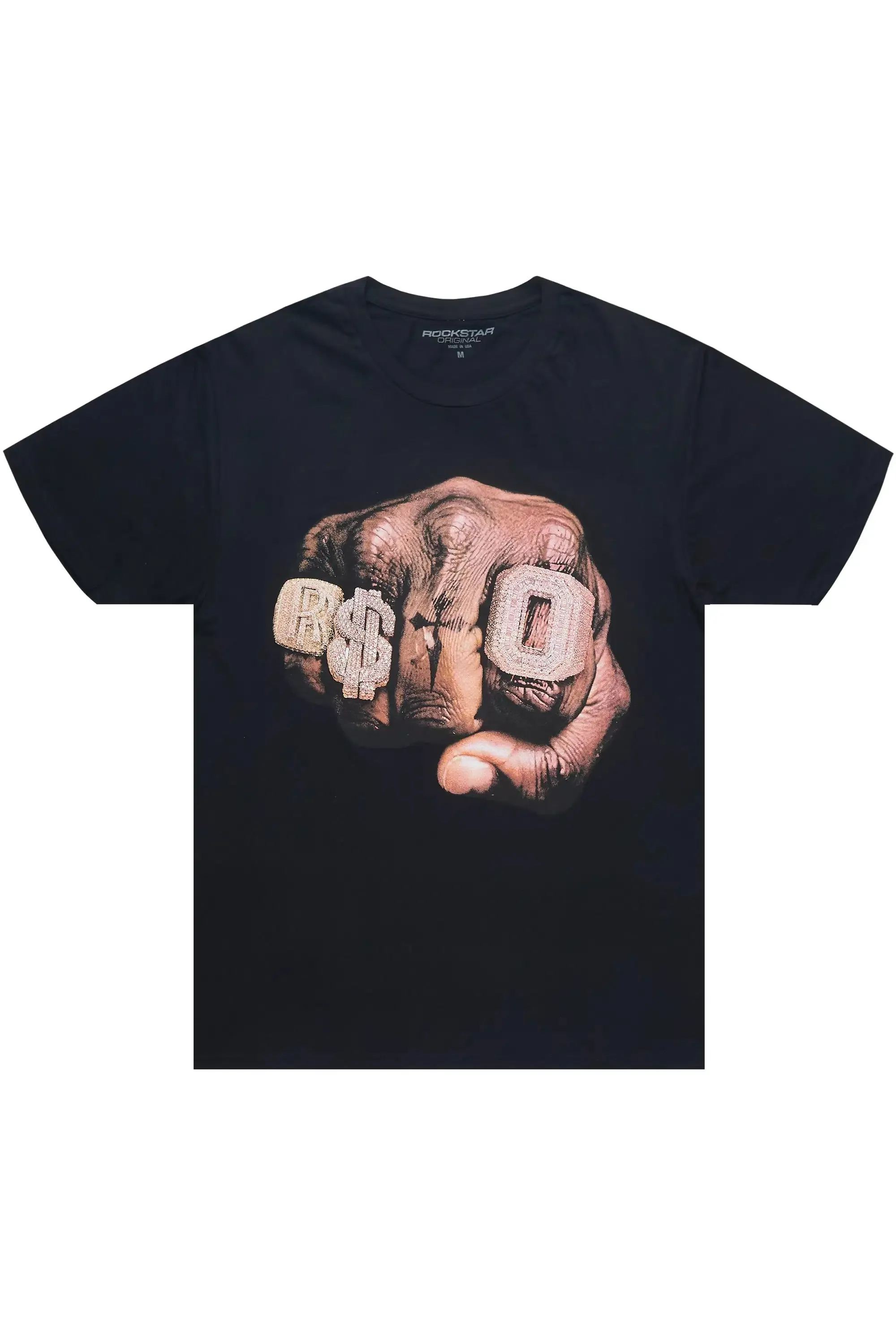 Aleeana 2.0 Black Oversized T-Shirt sold by Rockstar Original