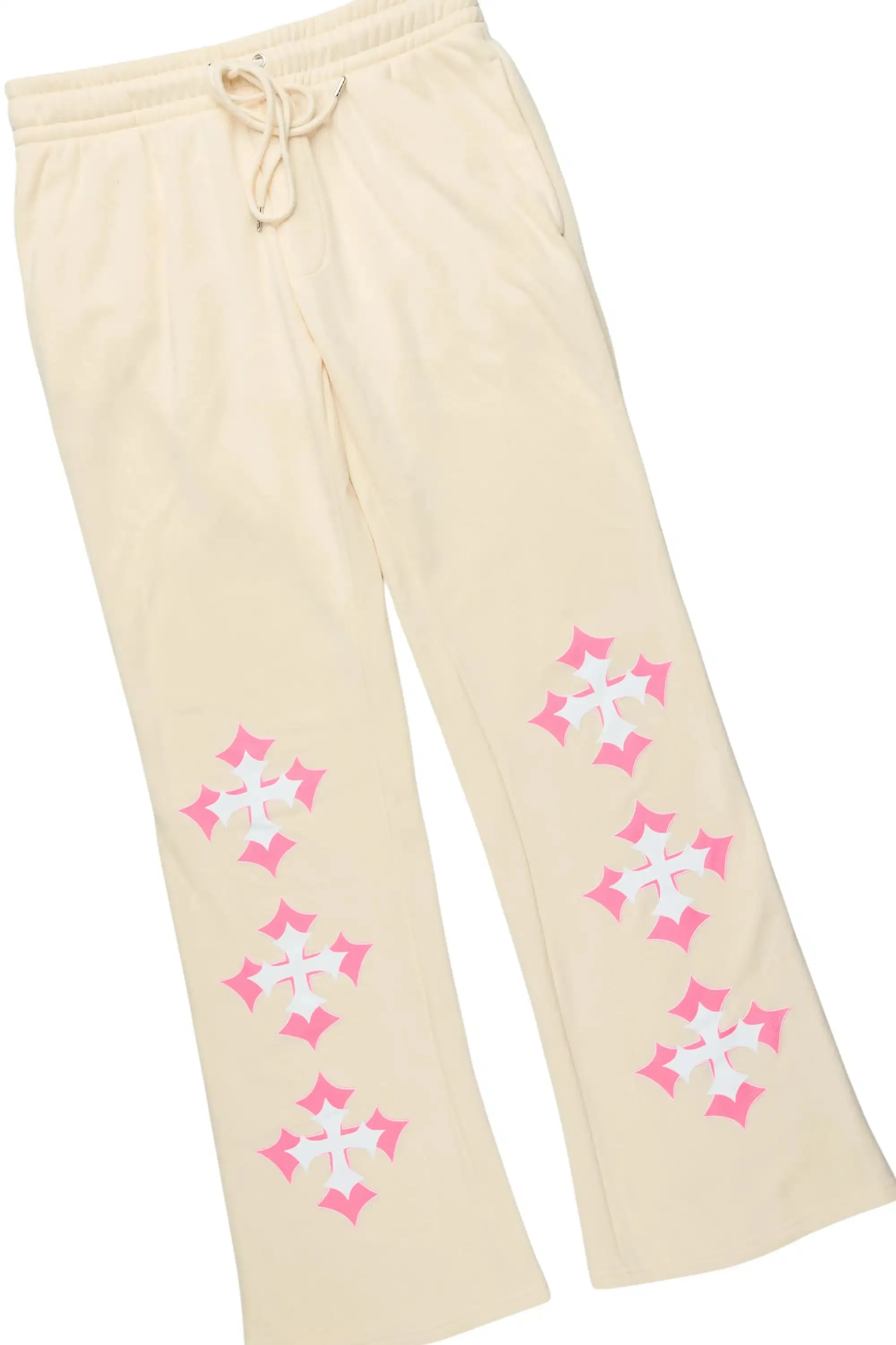 Vano Sand/Pink Hoodie Relaxed Track Set sold by Rockstar Original product image thumbnail 3