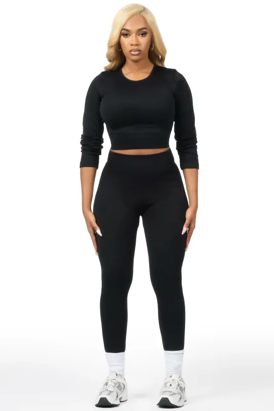 Jalisha Black Active Set sold by Rockstar Original
