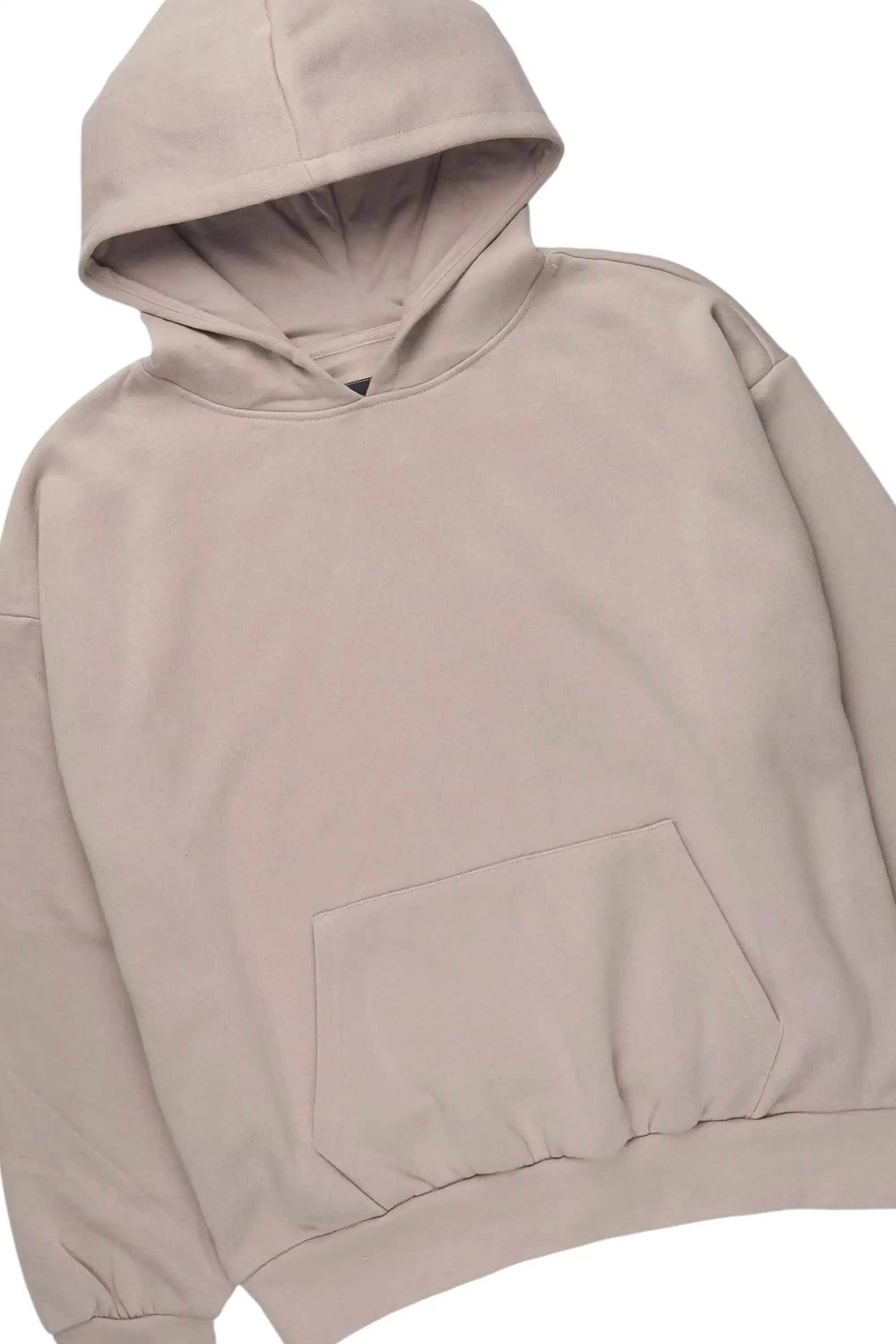 Basic Taupe Hoodie Relaxed Track Set sold by Rockstar Original product image thumbnail 2