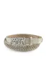 Jazlynn White/Silver Rhinestone Belt sold by Rockstar Original