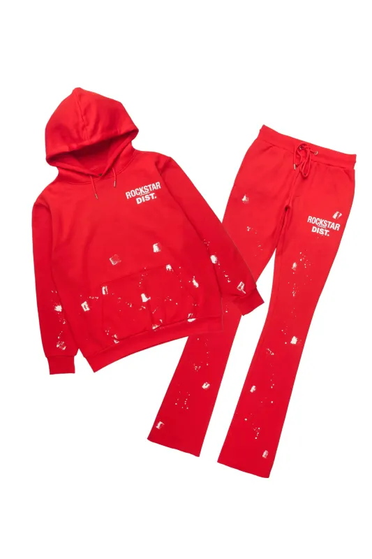 Jhalana Red Stacked Track Set made by Rockstar Original