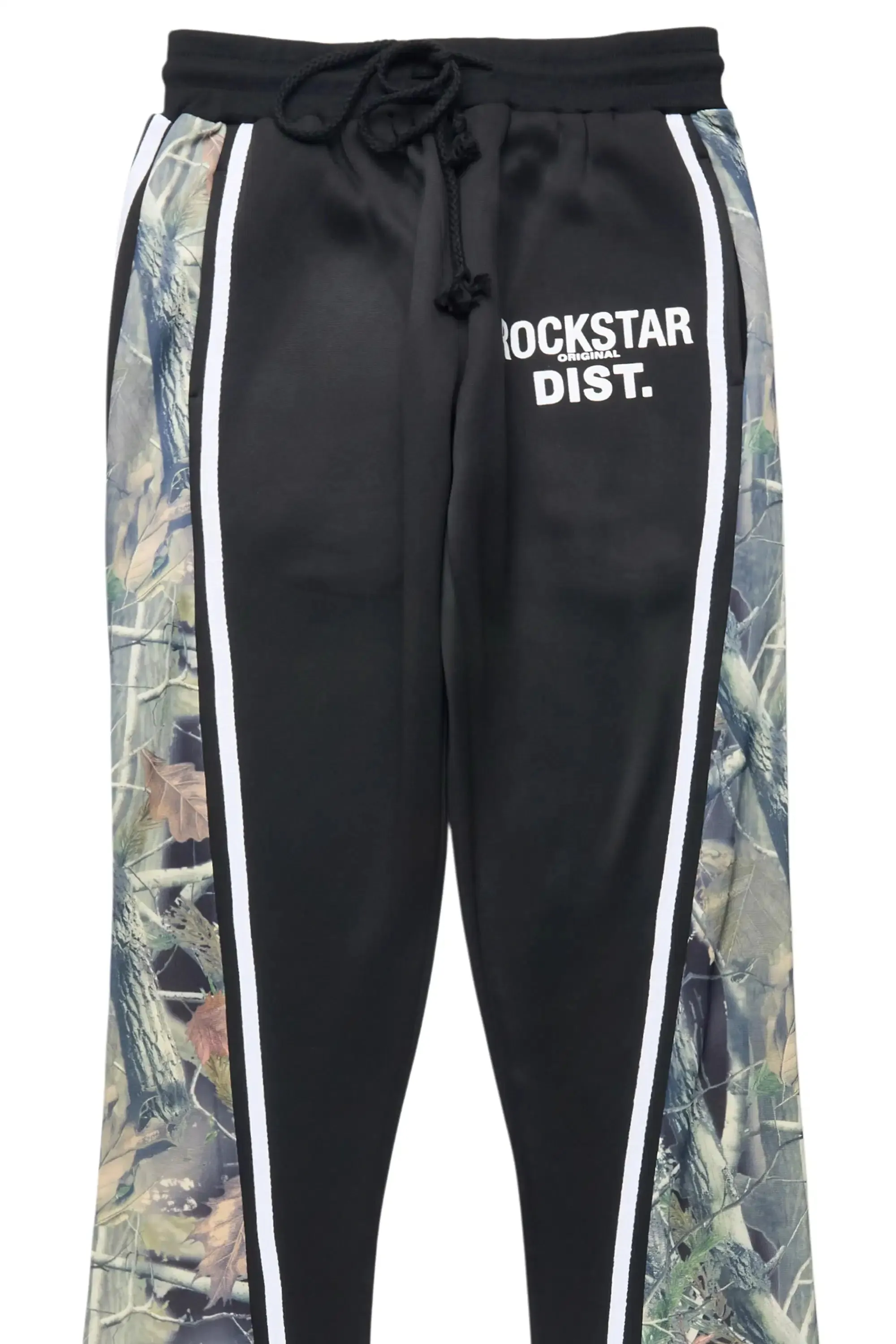 Soana Black Stacked Track Pant sold by Rockstar Original product image thumbnail 5
