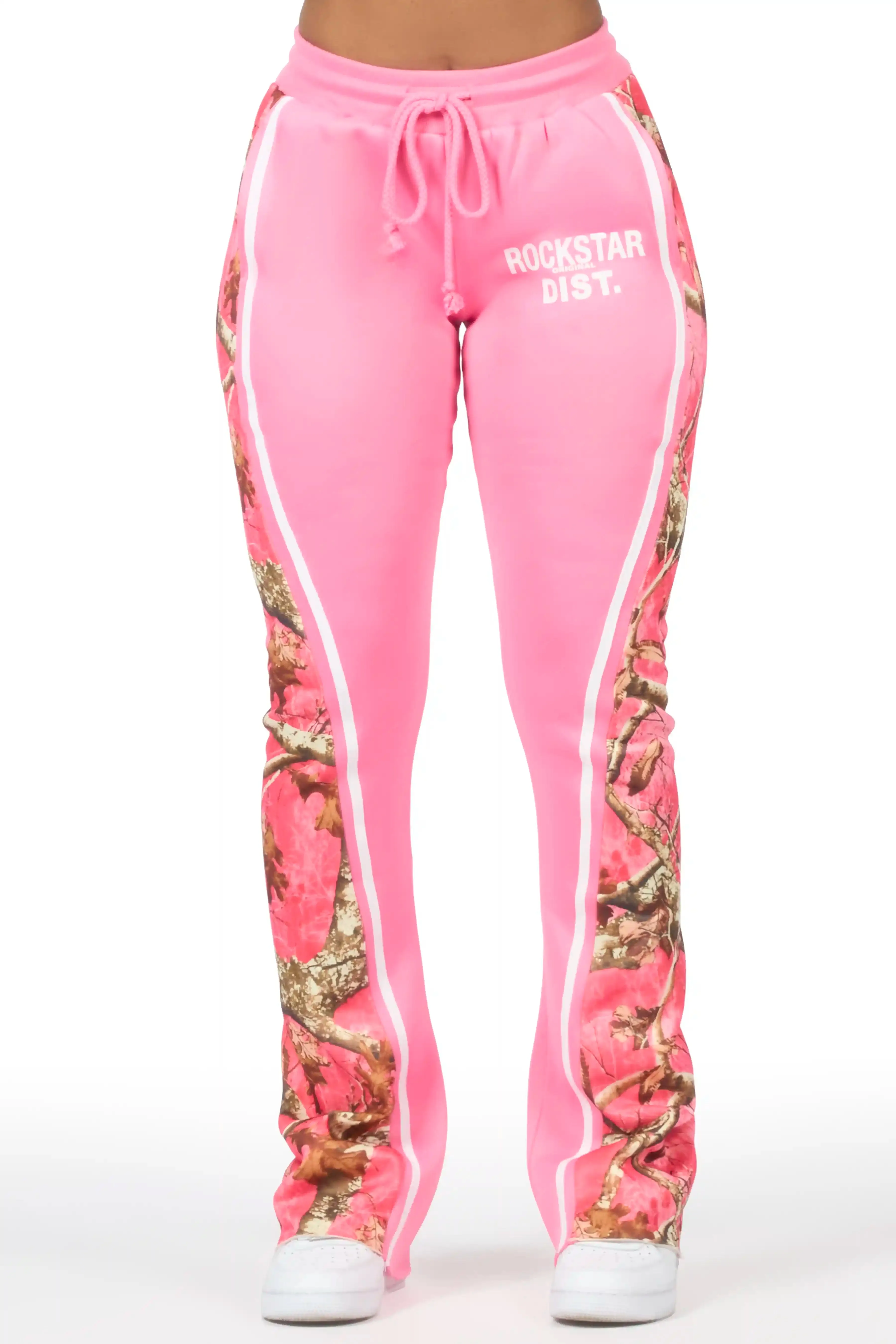 Soana Pink Stacked Track Pant sold by Rockstar Original