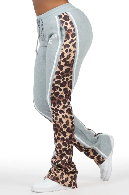 Soana Grey Stacked Track Pant sold by Rockstar Original