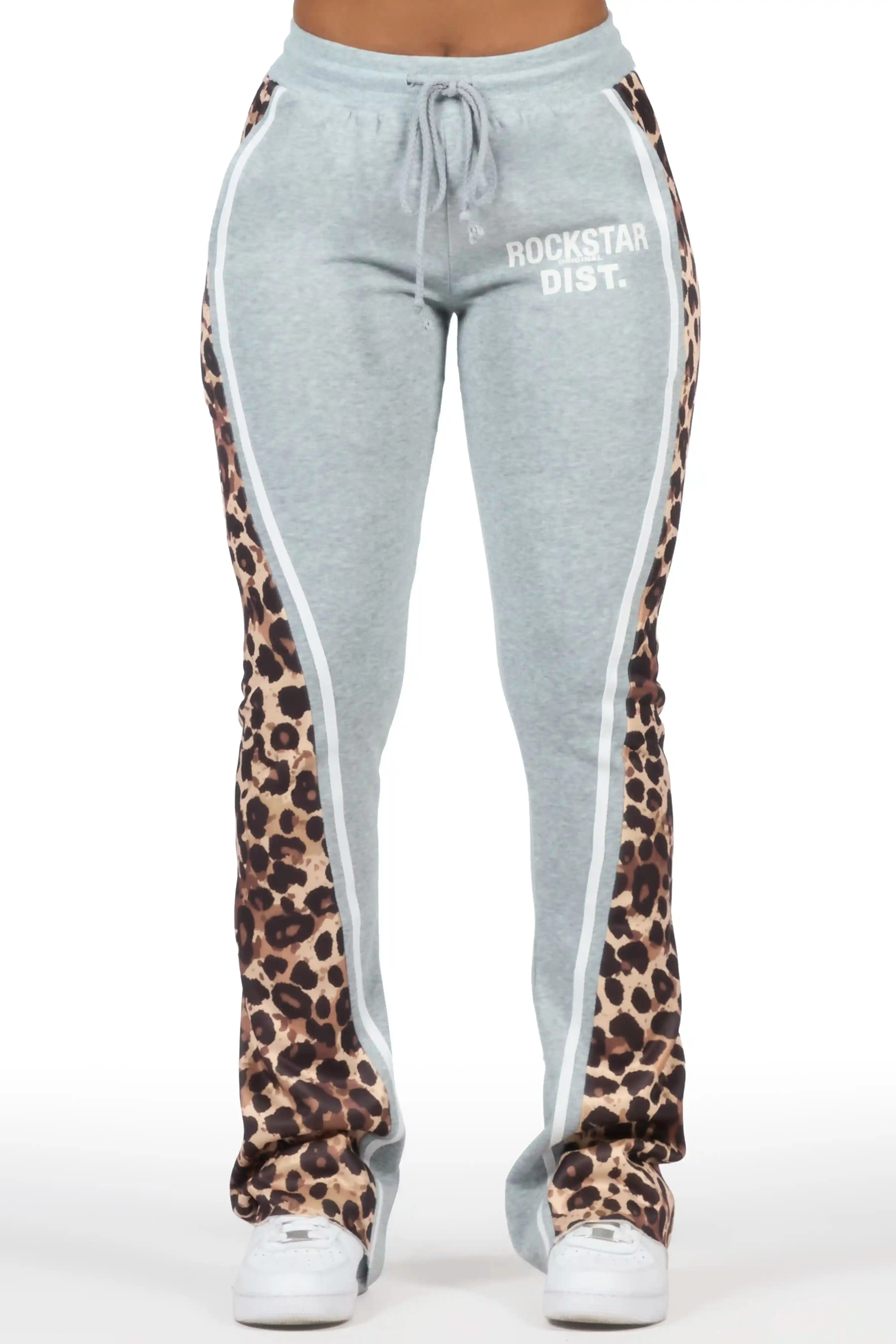 Soana Grey Stacked Track Pant sold by Rockstar Original product image thumbnail 2