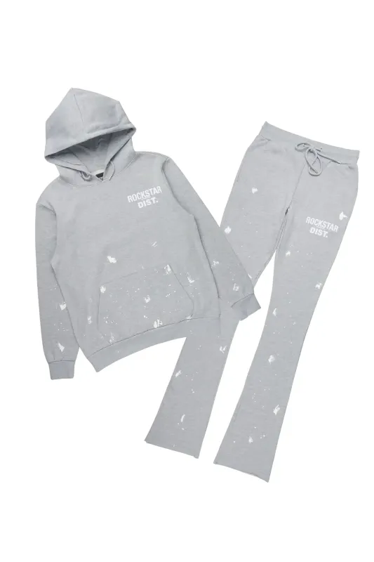 Jhalana H.Grey Stacked Track Set sold by Rockstar Original