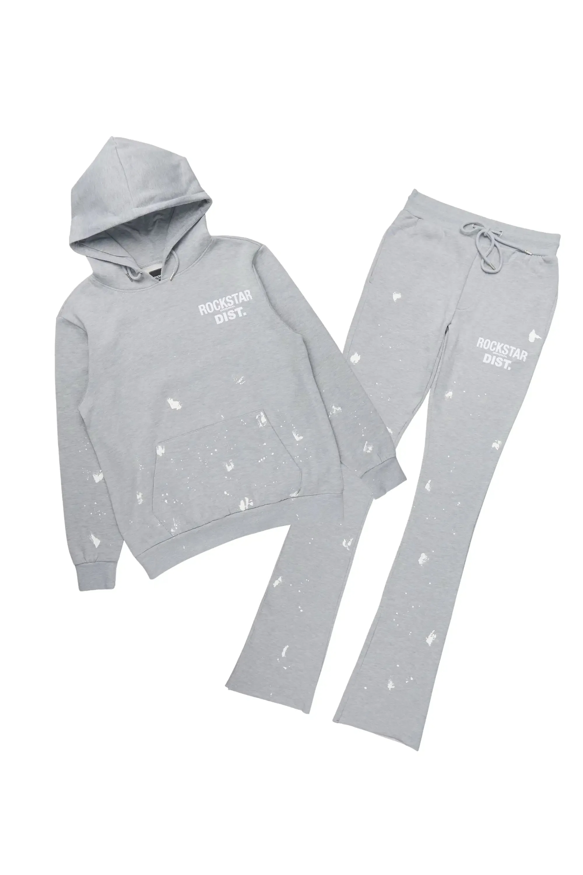 Jhalana H.Grey Stacked Track Set sold by Rockstar Original