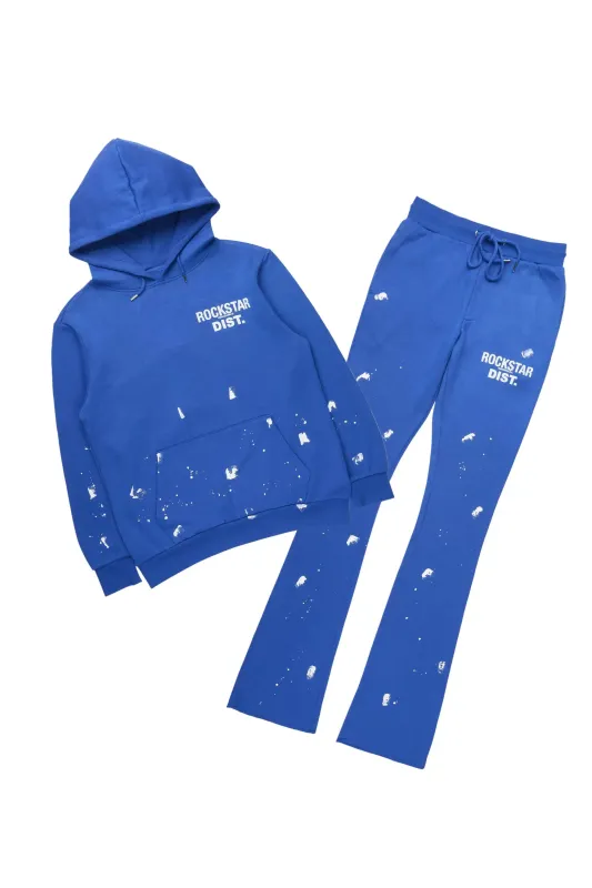 Jhalana Royal Blue Stacked Track Set sold by Rockstar Original