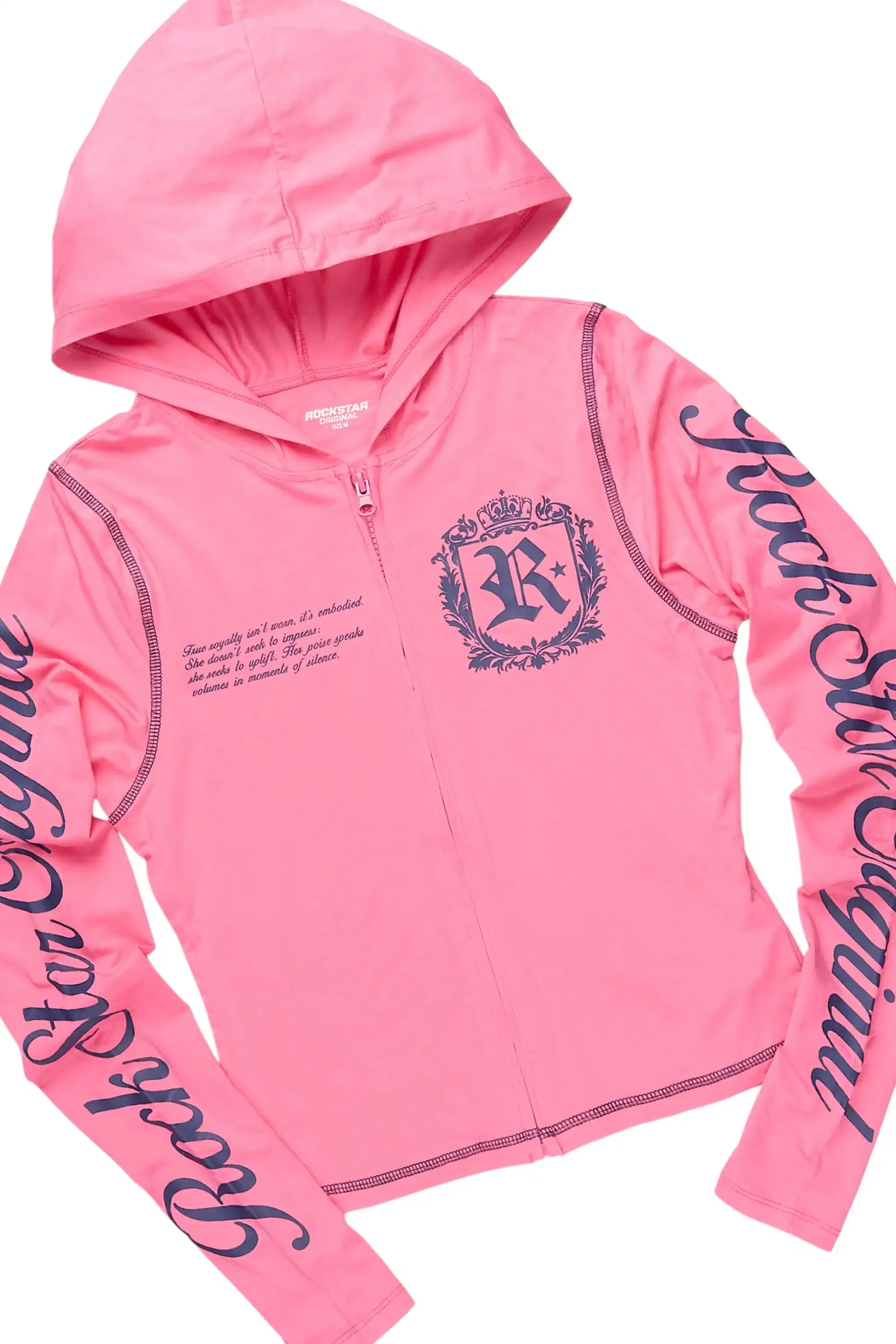 Desmine Hot Pink Lounge Trackset sold by Rockstar Original product image thumbnail 4