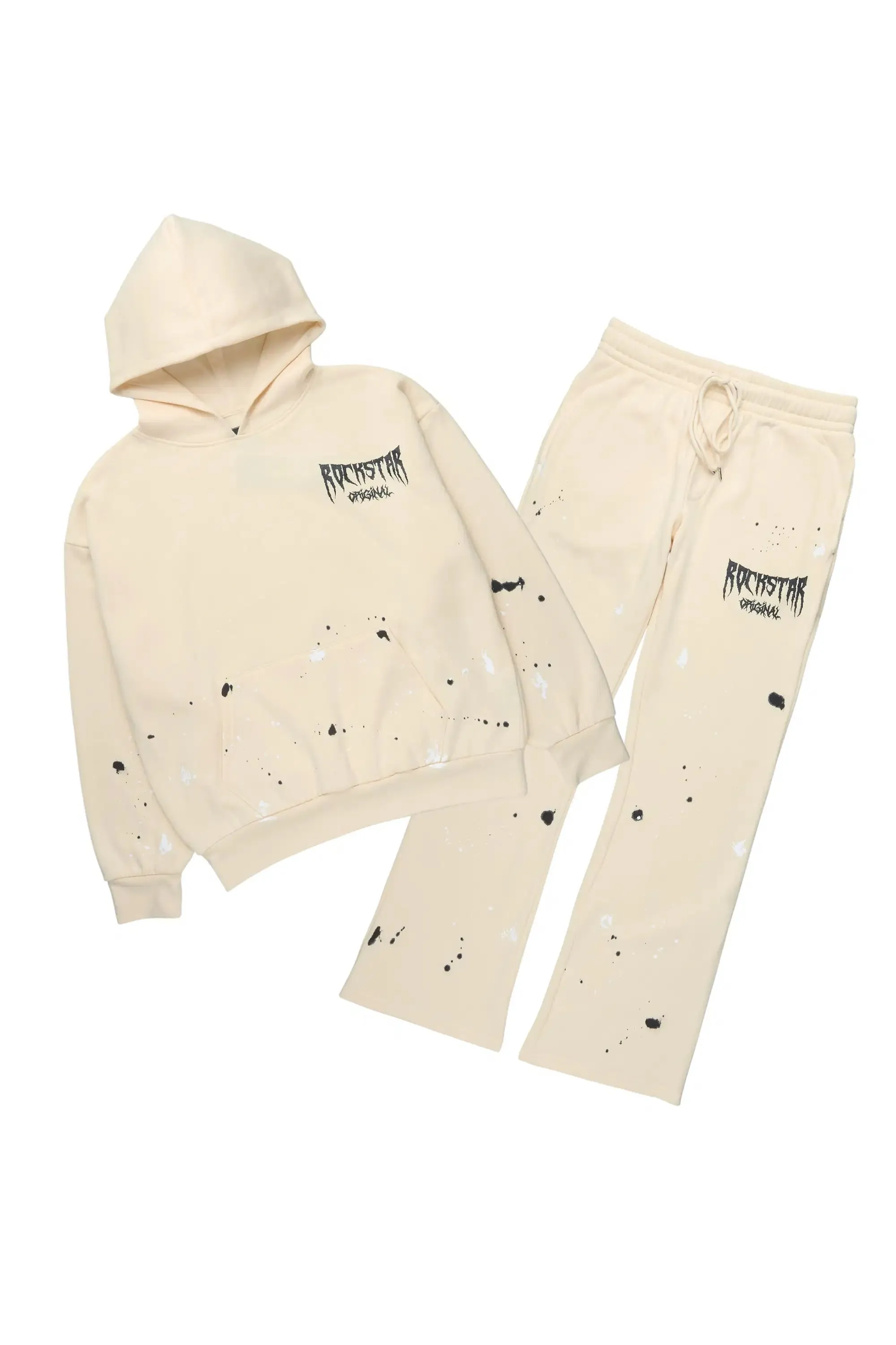 Twinkle Sand Hoodie Relaxed Track Set sold by Rockstar Original