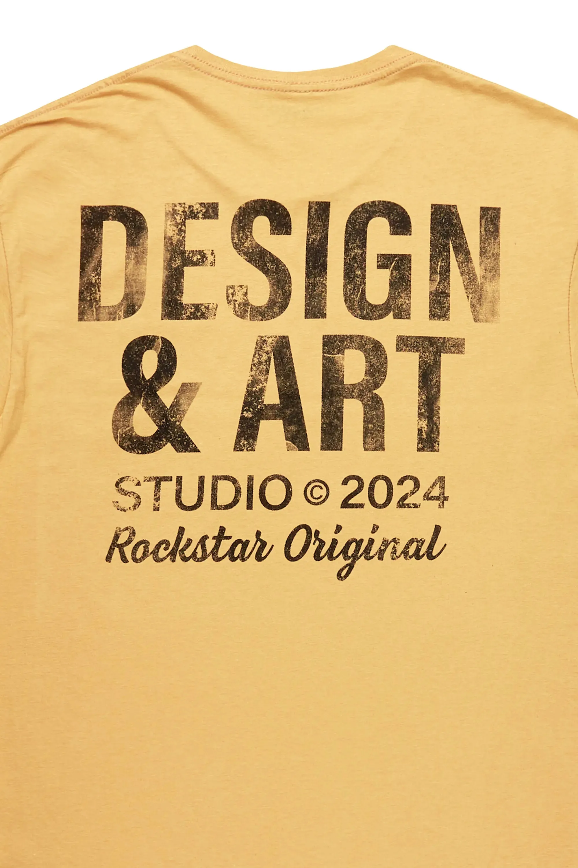Mancha Beige/Black Graphic T-Shirt sold by Rockstar Original product image thumbnail 4