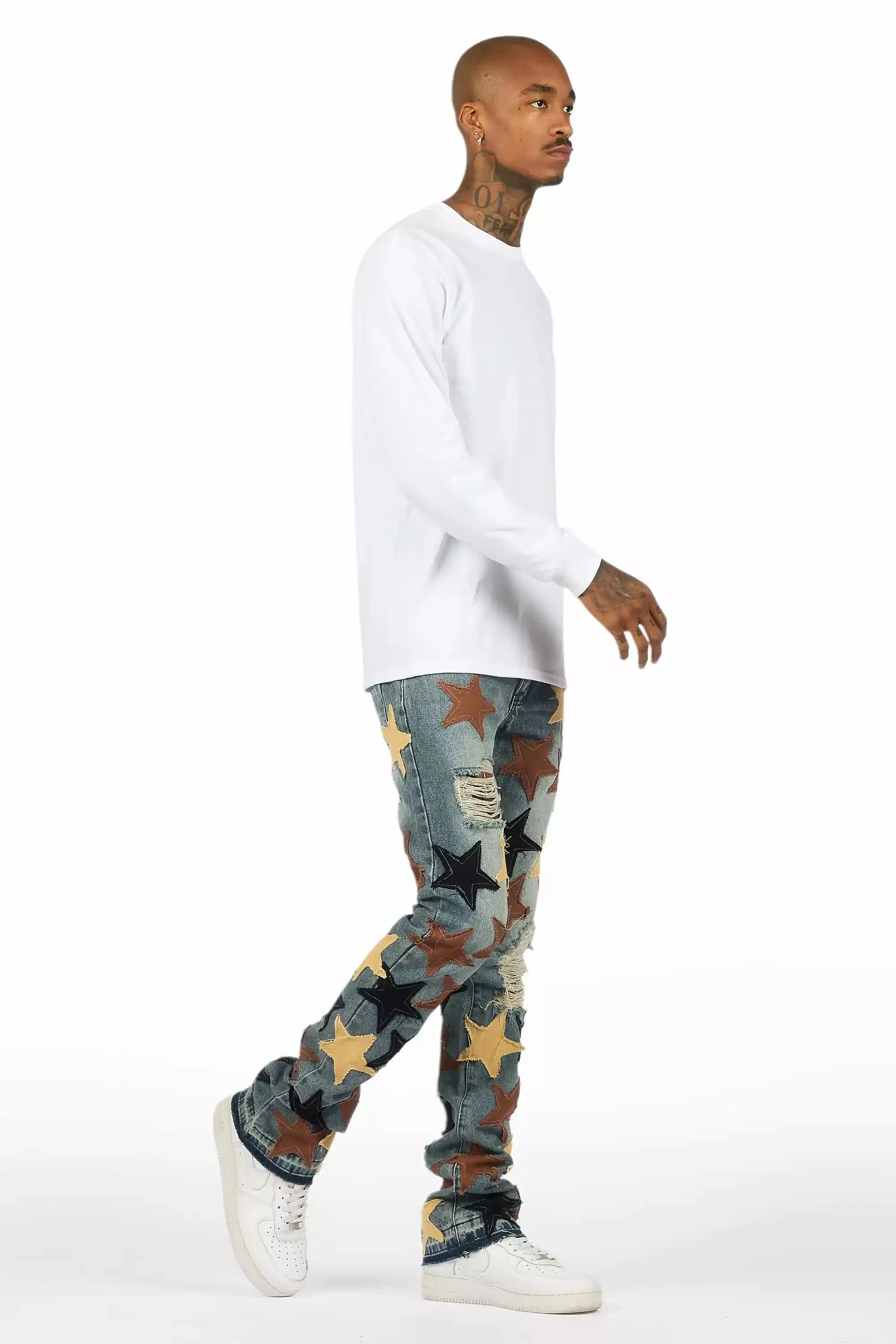 StarLane Vintage Stacked Flare Jean sold by Rockstar Original product image thumbnail 4