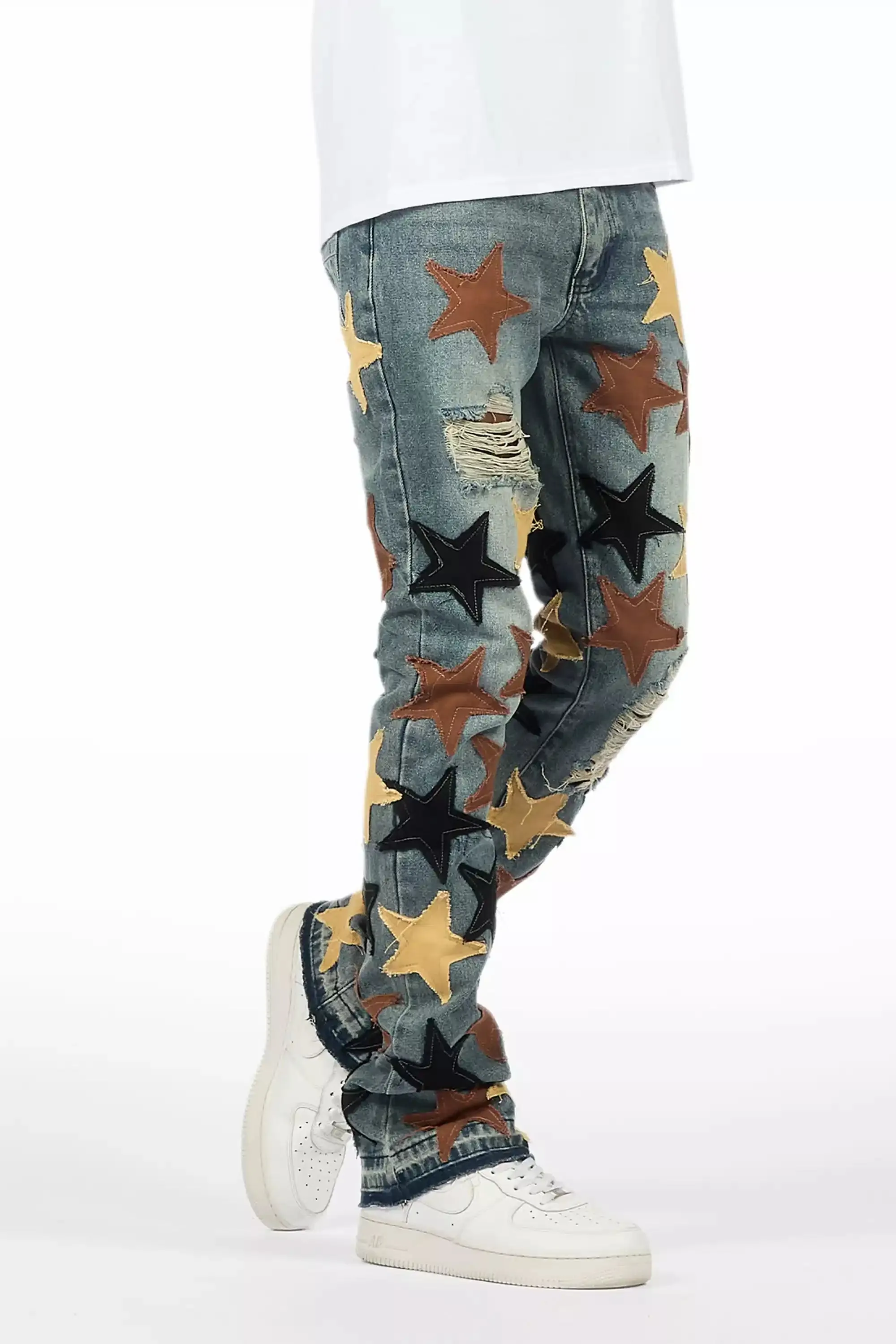 StarLane Vintage Stacked Flare Jean sold by Rockstar Original