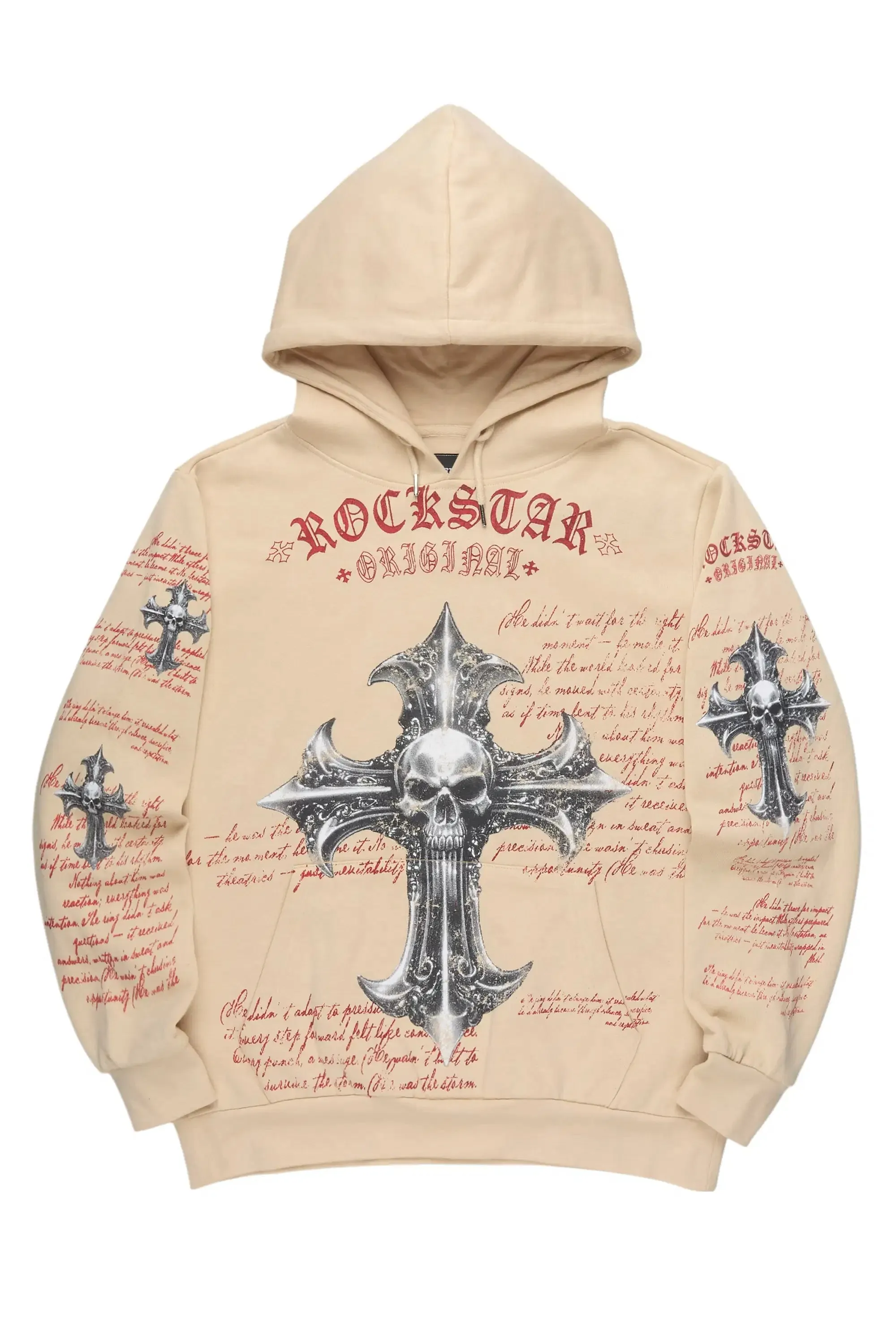 Bowman Beige/Multi Hoodie sold by Rockstar Original