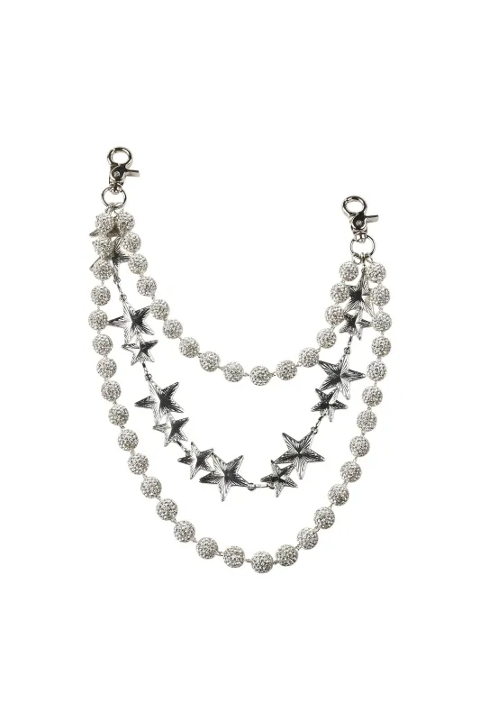 Aydena Silver Wallet Chain made by Rockstar Original