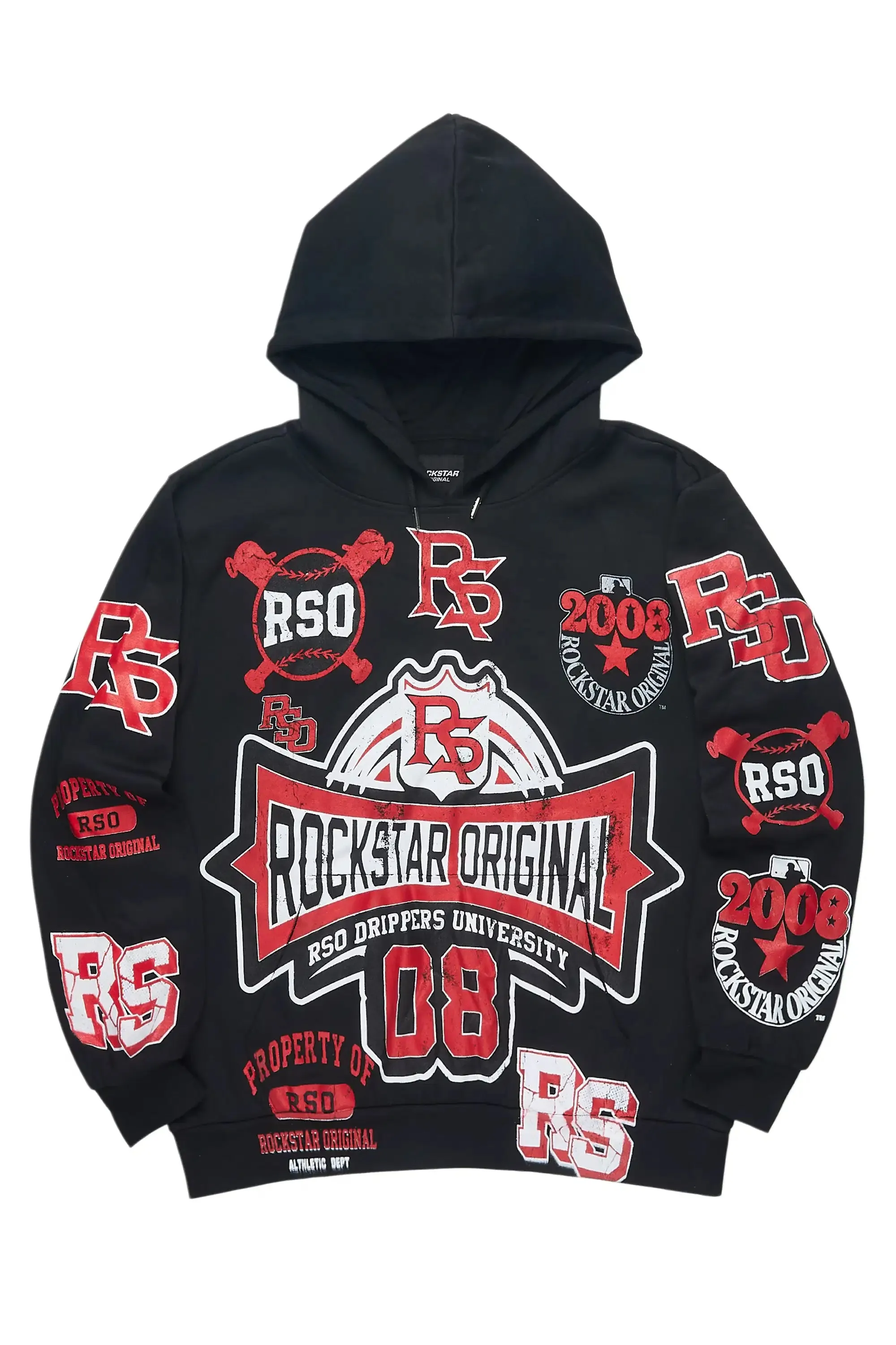 Mavrix Black Graphic Hoodie sold by Rockstar Original