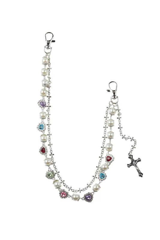 Chriz Silver Wallet Chain made by Rockstar Original