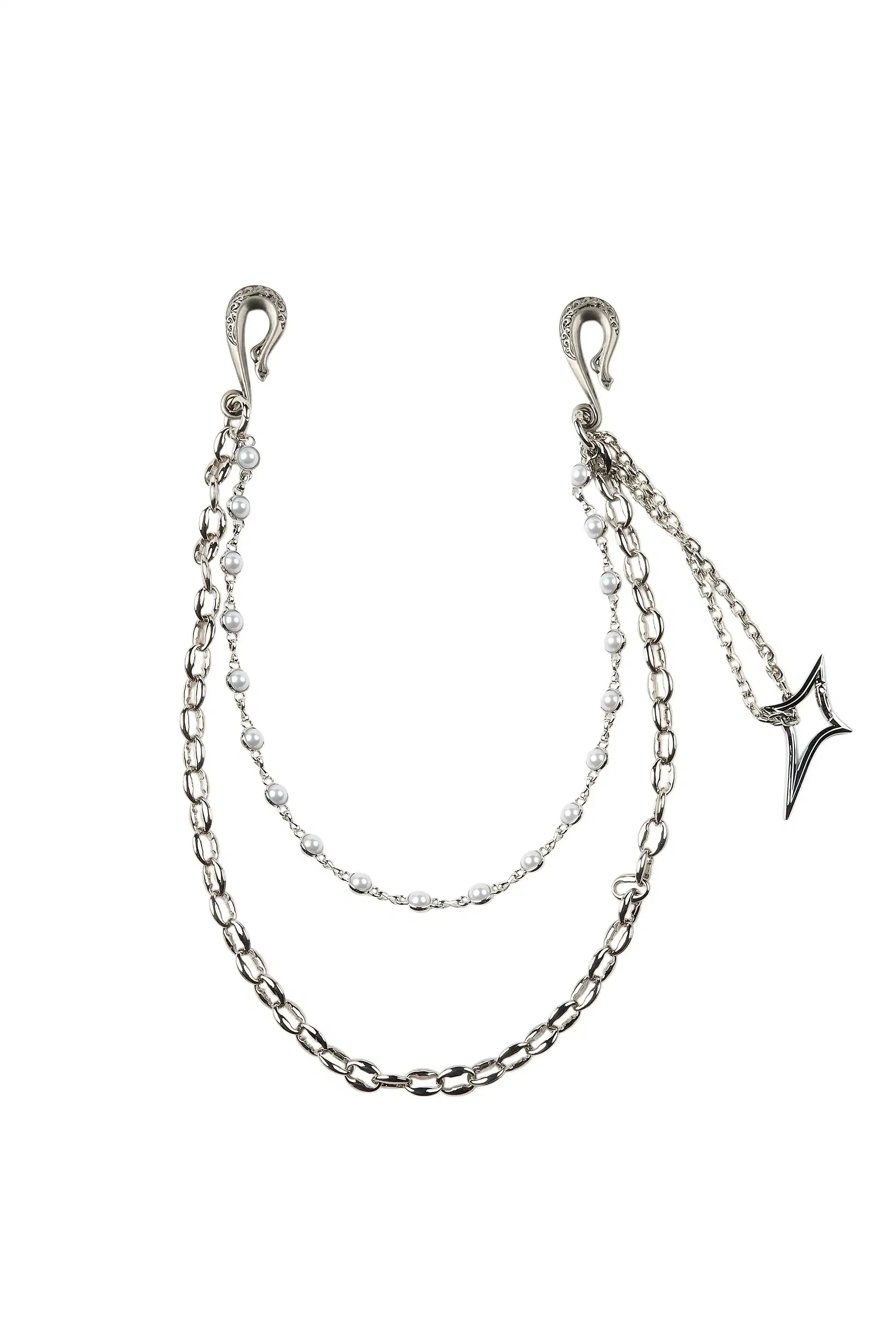 Shibu Silver Wallet Chain sold by Rockstar Original