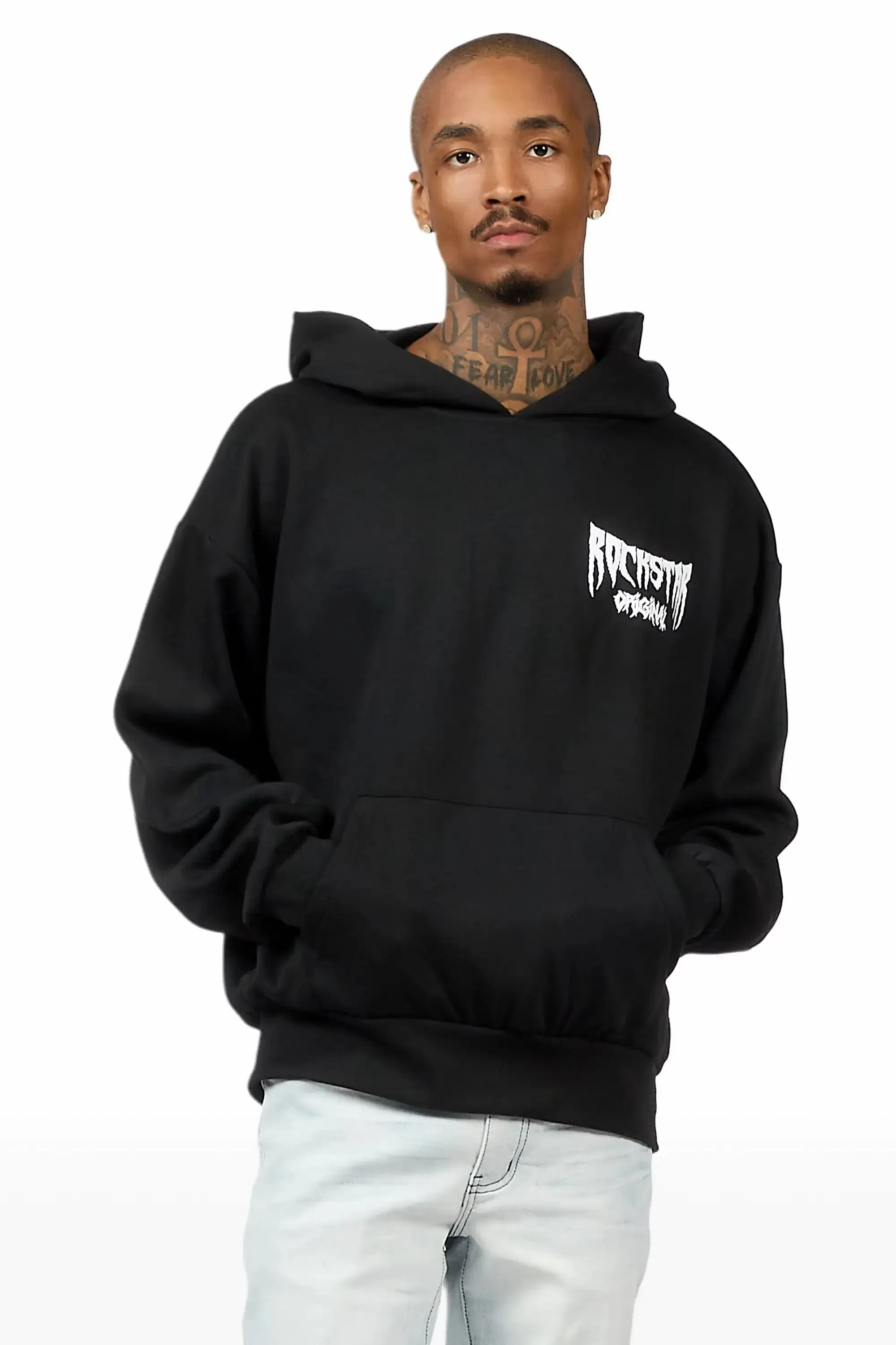 Twinkle Black/White Graphic Hoodie sold by Rockstar Original product image thumbnail 2