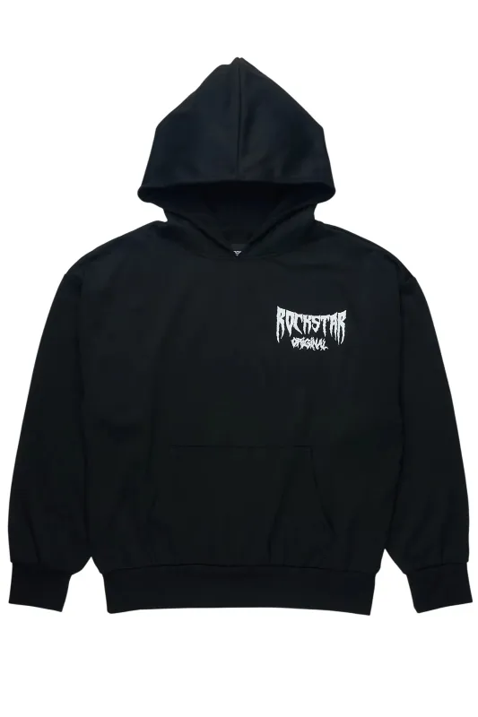 Twinkle Black/White Graphic Hoodie sold by Rockstar Original