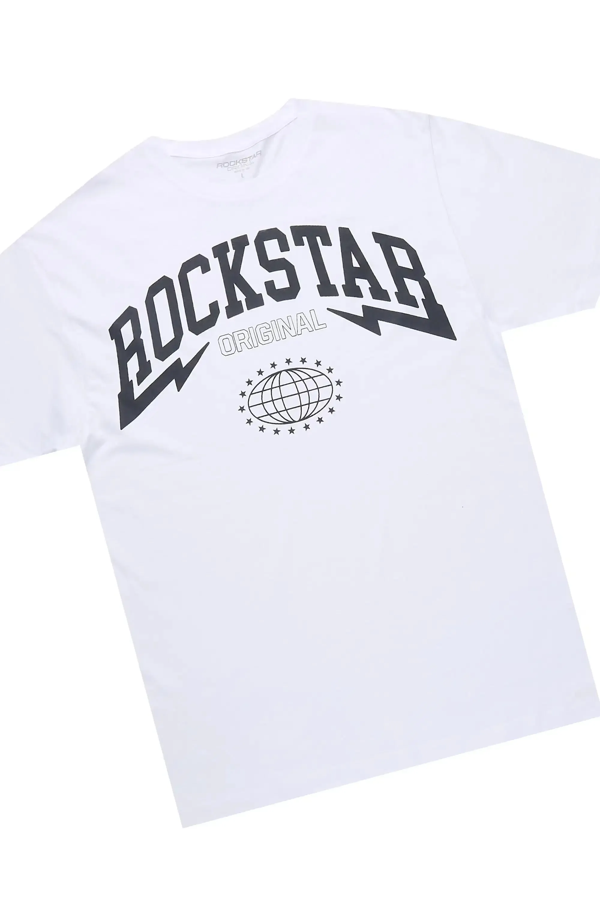 Stori White/Black T-Shirt/Short Set sold by Rockstar Original product image thumbnail 2