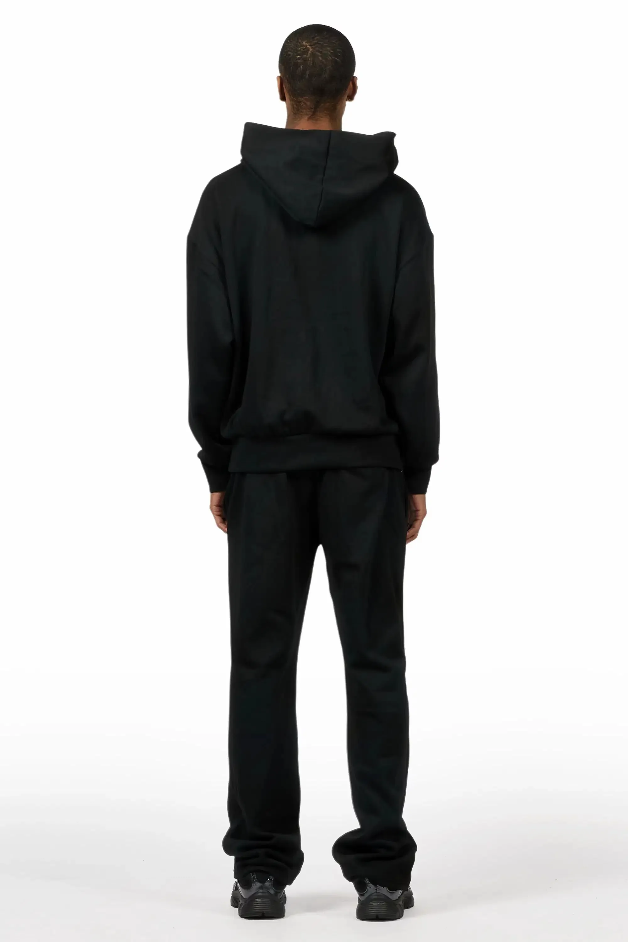 Cero Black Hoodie Relaxed Track Set sold by Rockstar Original product image thumbnail 4