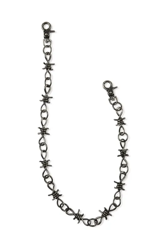 Thornz Silver Wallet Chain sold by Rockstar Original