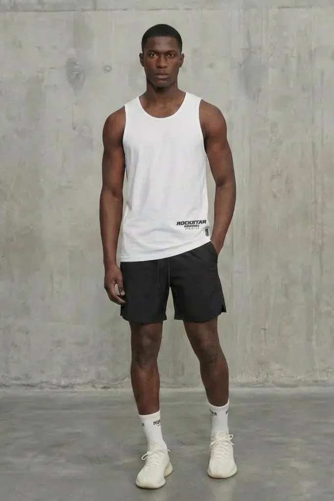 Flow White Tank Top sold by Rockstar Original