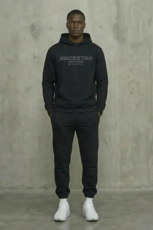 Jolt Black Hoodie/Jogger Track Set sold by Rockstar Original