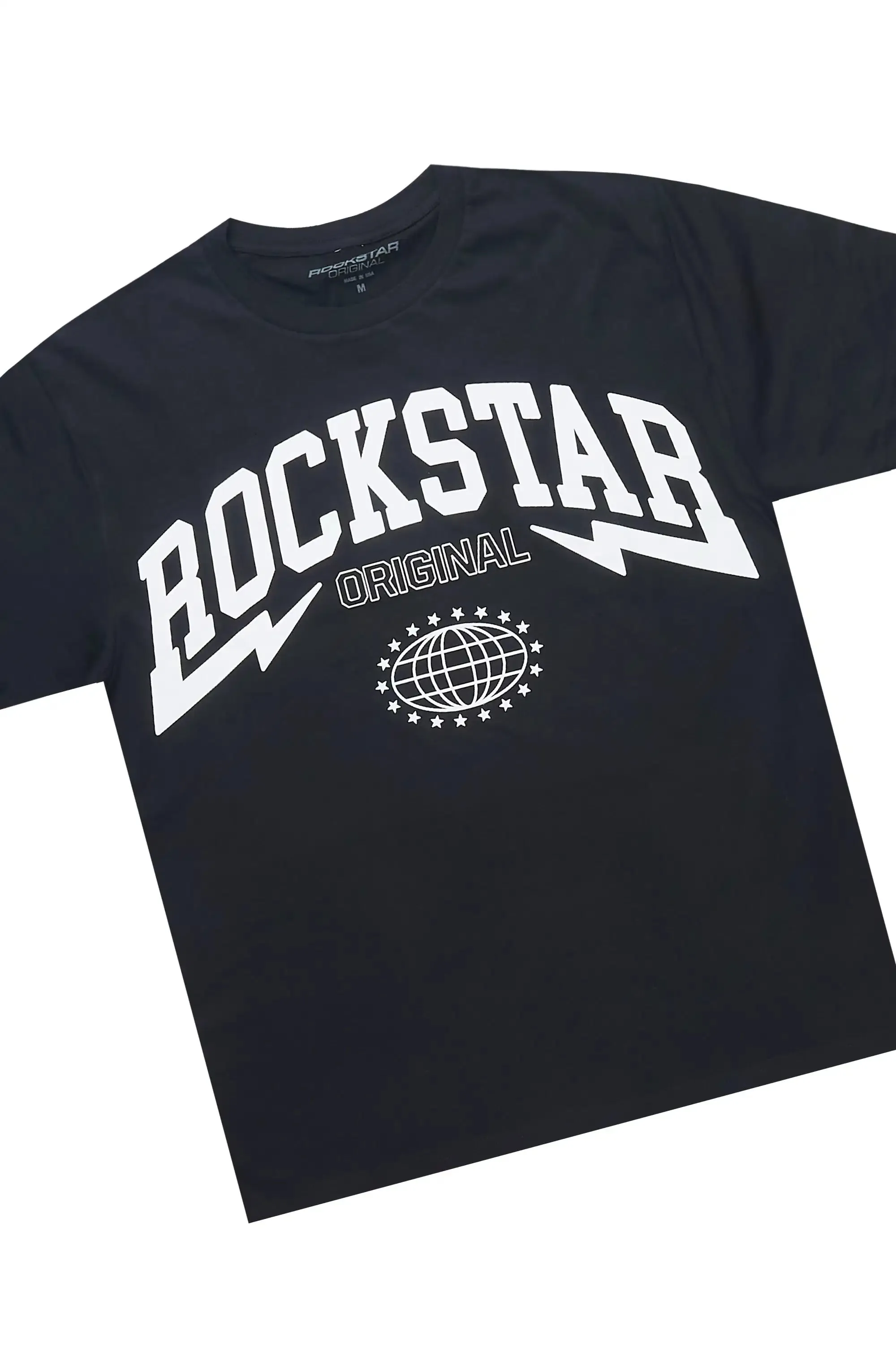 Stori Black/White T-Shirt/Short Set sold by Rockstar Original product image thumbnail 2