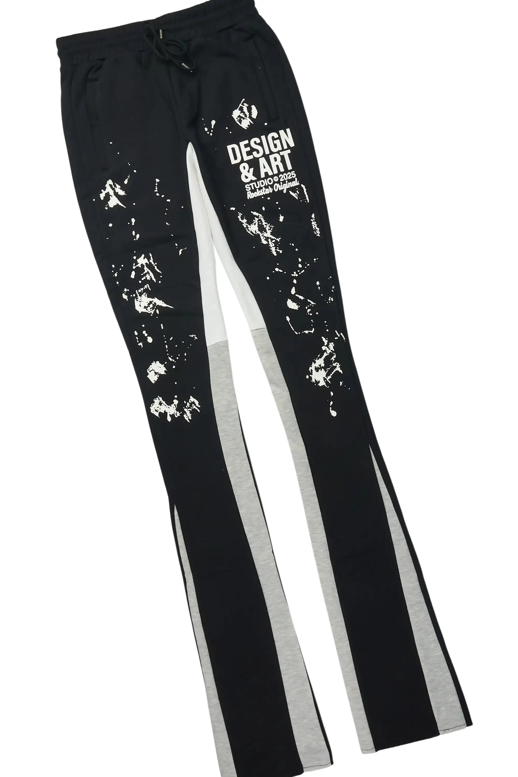 Damone Black/White T-Shirt/Super Stacked Track Set sold by Rockstar Original product image thumbnail 4