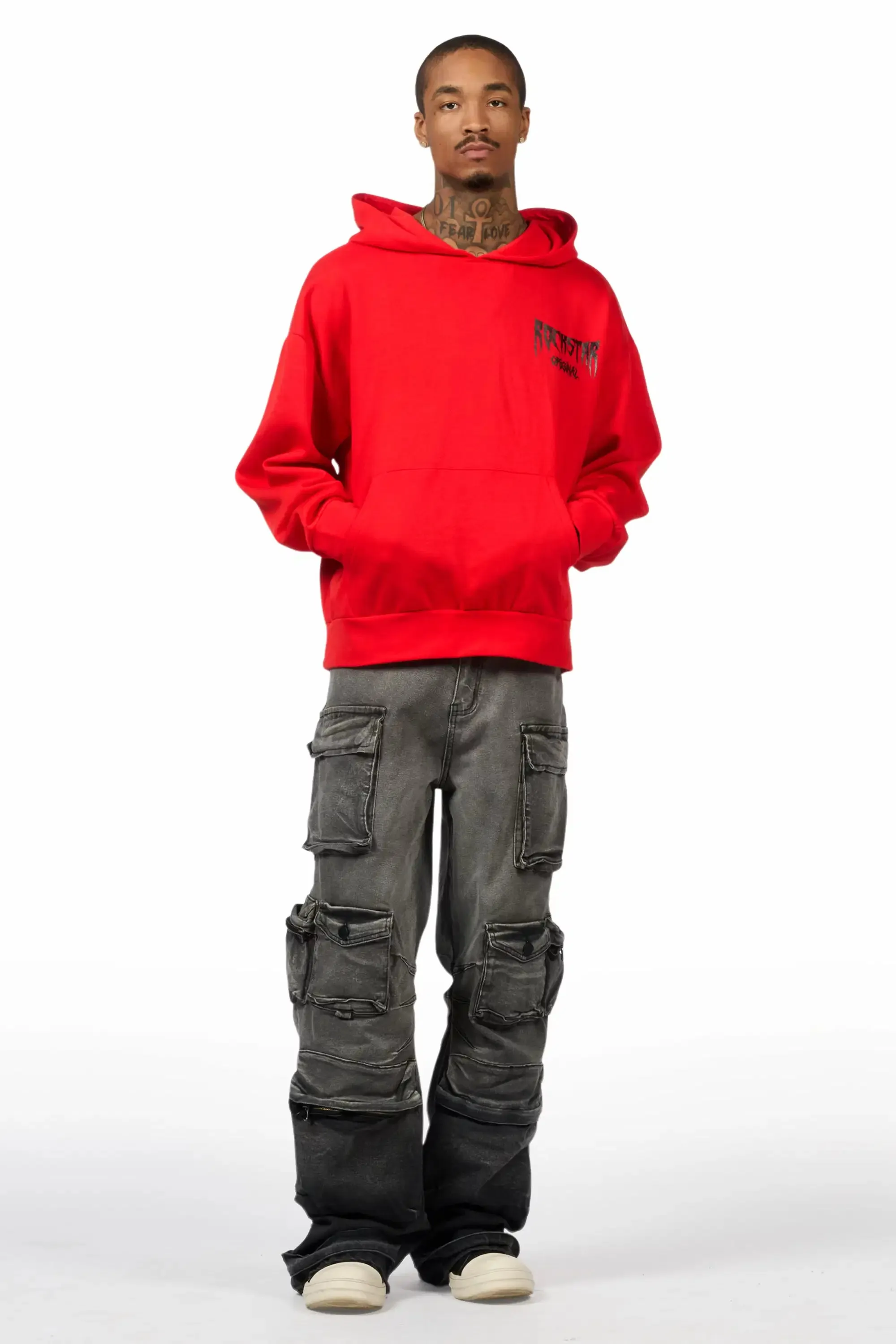 Twinkle Red Graphic Hoodie sold by Rockstar Original product image thumbnail 3