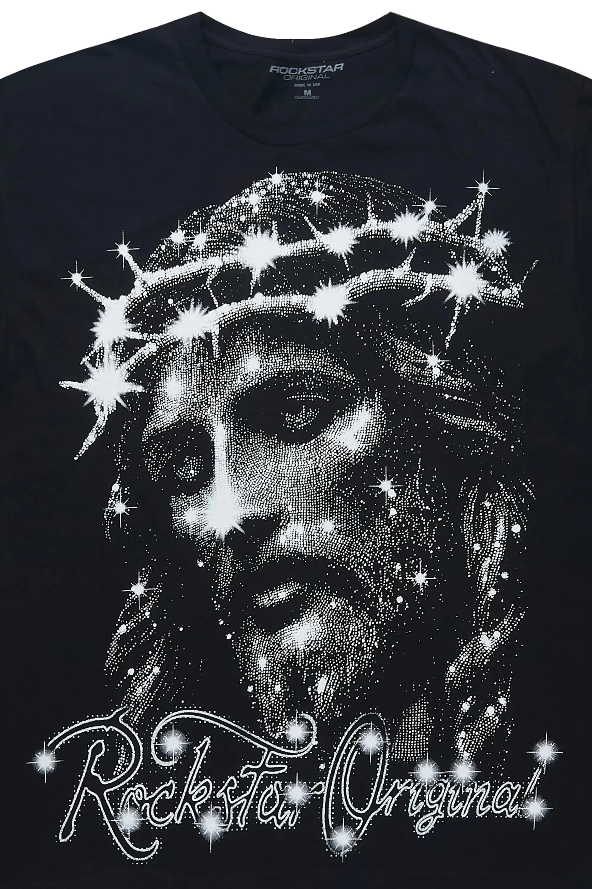 Aalayshia Oversized Black T-Shirt sold by Rockstar Original product image thumbnail 2