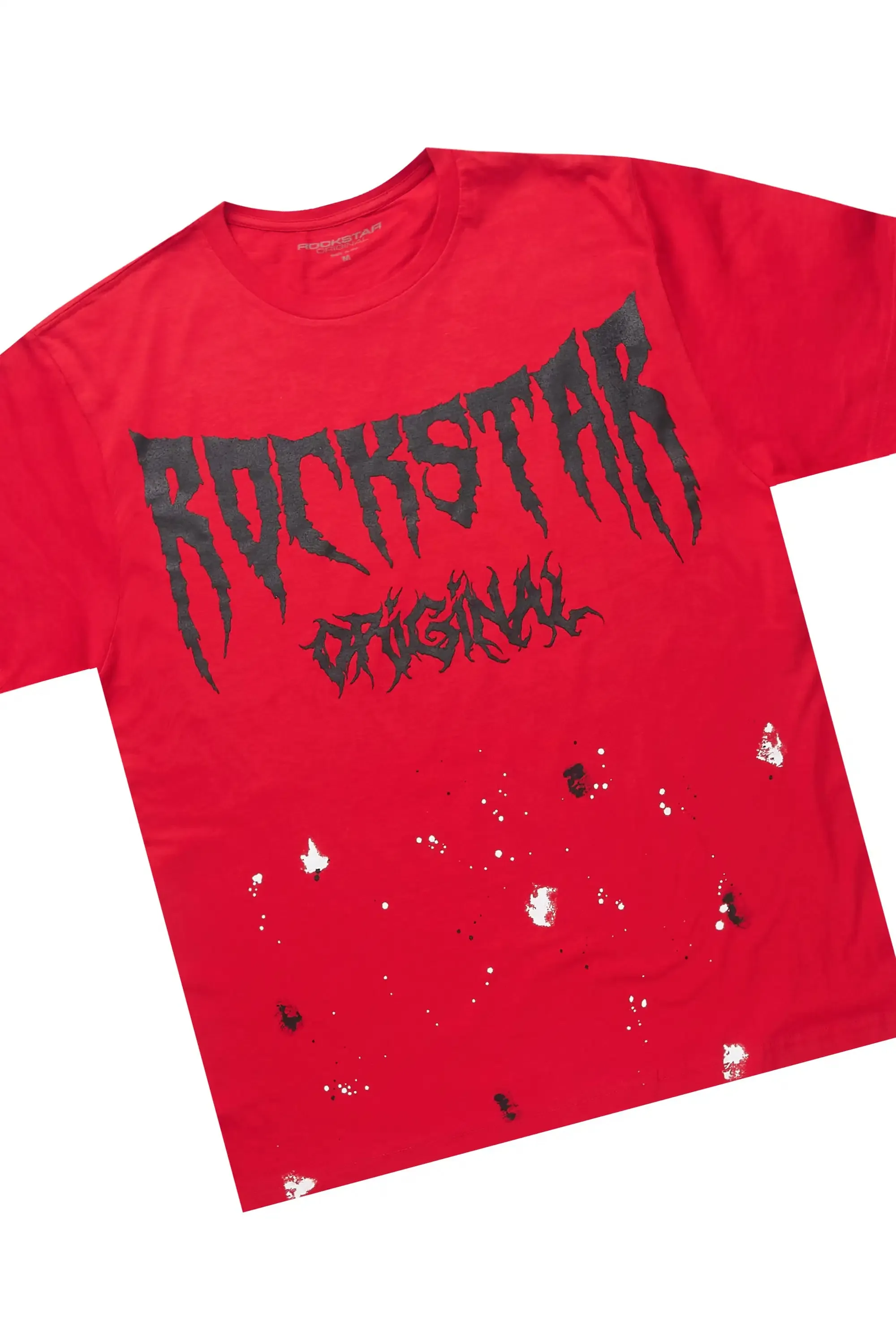 Twinkle Red/Black T-Shirt/Relaxed Track Set sold by Rockstar Original product image thumbnail 2