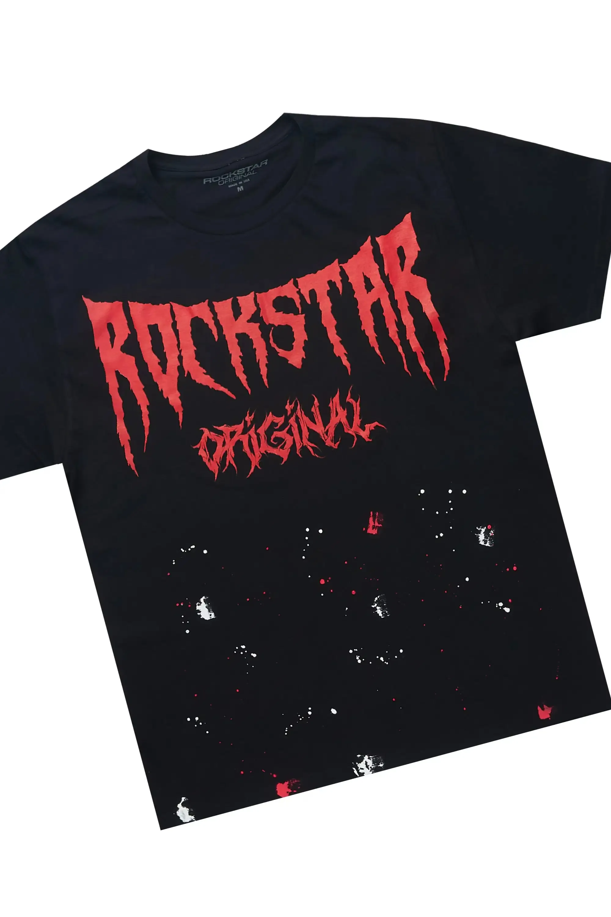 Twinkle Black/Red T-Shirt/Relaxed Track Set sold by Rockstar Original product image thumbnail 2